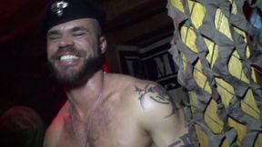Hard porn amazing orgy gang bang with  fist session 3