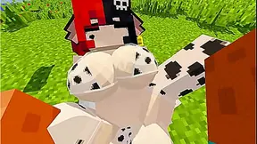 Jenny Seduces Busty Cow Girl MILF for Steamy Hentai Encounter