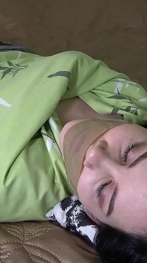 Beautiful Mummified Anna Can't Stop Herself From Cumming