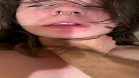 HOT ROUGH Foot desperation &amp_ Intense Fuck POV