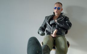 Leather Lycra Hunk 7