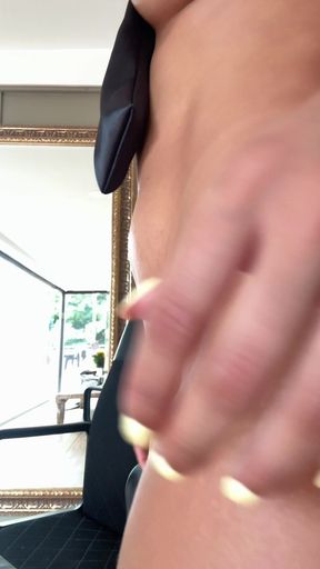 Assistant Masturbates in Her Boss's Office