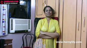 Indian Babe Lily Chatting With Her Fans