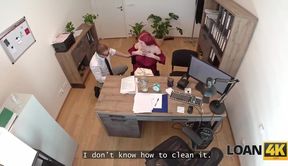 Office Temptation: Stunning Redhead Miss Olivia Gets Wild with Stanley Johnson