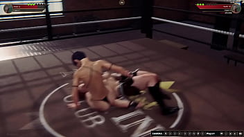 Xiao Lin VS Jerle (Naked Fighter 3D)