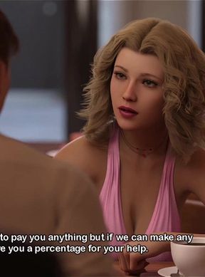 My Bimbo Dream 48 - Blonde Busty Bimbo Gets Fucked Hard in the Public