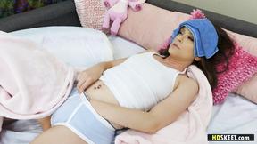 ”Old Man Discovering Step Granddaughter's Beaver - Lily Glee”