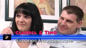 Horny German cougar shares big dick with a hot dark-haired babe