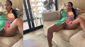 Slutty stepmom gets filled with cum by stepson and his friend
