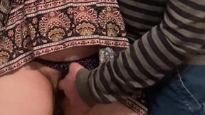 Stepbrother's Sexual Fantasy - Fingering Pussy