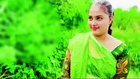 Desi beautiful Padosi Girl Fucking in jungle with her Padosi BF, So Cute Girl Fuck at Farm hindi
