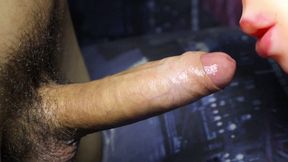 Super Deep Masturbation to Full Orgasm with Sweet Moans, Closeup Cumshot on Lips