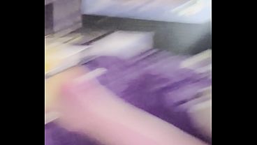 Pornstar shows off her assets and gets stuck taking cock