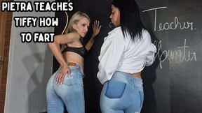 Pietra Teaches Tiffy How To Fart