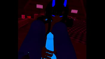 error demon girl teases and edges her pokemon
