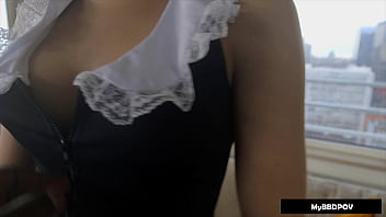 Perfect Ass Little French Maid Cecilia De Lys Ass Stretched By My BBC