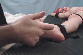 Holly Is Snooped Silly and Tickled Part 1 of 2 - the Mystery Hands Tickles Holly Making Her Giggle and Lose Her Breath