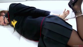 Cuffed and Gagged Featuring Natalia Forrest