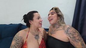 WET BEST FRIENDS: SPIT, FACE LICKING & NOSE PLAY - BY SASHA AND VICTORIA DIAS - CLIP 5 IN FULL HD - NEW JULY 2026