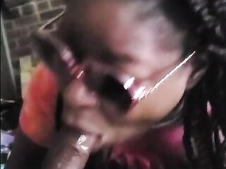 That Babe unfathomable mouths and swallows the nut