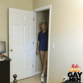 Solo Redhead Big Dick Stroke
