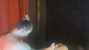 Pegging and anal play