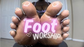 Ebony Foot Worship 🦶🏾