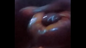 Masturbating