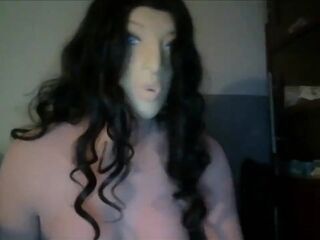 Gal's Night Pt2! Masking in a female mask and switching wigs to redhead