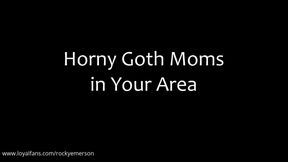 POV Sex: Horny Goth Moms in Your Area with Joanna Angel 🖤😈