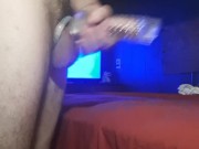 My first cockring, and a toy. I'll post more soon. Like it? I do.