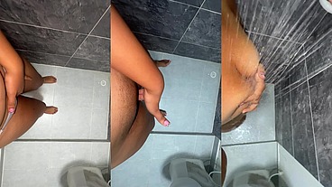 SQUIRT EN LA DUCHA