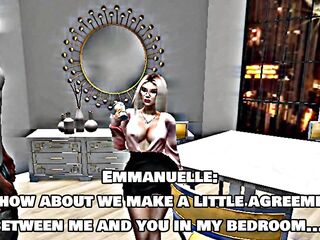 The Large Agreement Scene ft. Emmauelle Jameson
