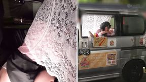 Mochizuki Tsubomi serves up steamy hot dogs with a side of squirting action!