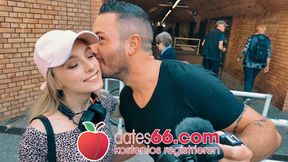 POV Pickups featuring Lily Ray and Berlin's no bra public sex