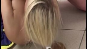 Oss Fucks His Employees in the Sauna