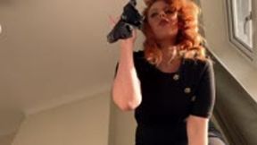 Giantess Catches You Trying To Steel Her Panties
