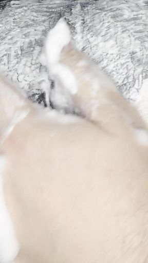 Epic moment from &quot;ASMR foam butt massage with pantie on&quot;