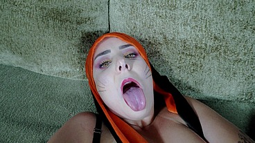 Naruto Kyuubi Cosplay - 0% Pussy! 100 Anal with a Prolapse Toy Masturbation - Naruto Kyuubi Cosplay - 0% Rata! 100 Anal com um brinquedo Prolapso e Masturbação