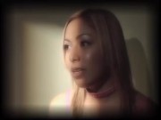 Young Latin nympho loves a big cock in her ass in bed