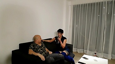CON MI AMIGO HICIMOS UN TRIO CON UN TECNICO DE TV QUE NO CONOCIAMOS 1