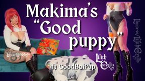 Makima's Puppy Training Session