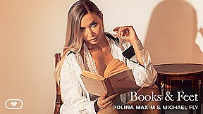 Books & Feet - VirtualRealPorn
