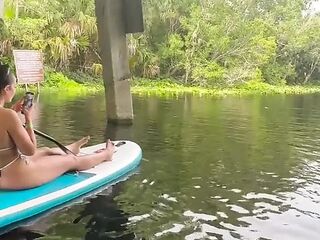 Sneaky in the Springs with Kiki Perspired Car Sex