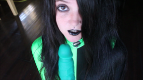 Shego Fucks a Dangerous Dildo