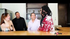 Mysterious Latina with Long Hair and Hazel Eyes