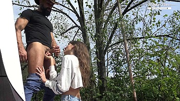 Behind The Scenes Of Lili Charmelle - Cowgirl Fucking Outdoors (1080)
