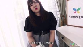 Young Miki's Curvy Dreams: A Chubby Japanese Teen Aspiring for Porn Stardom - Part II