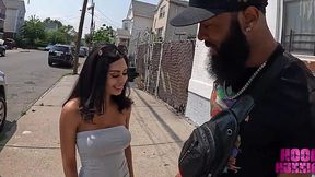 Hardcore Hood Sex with Horny Mixed Babe