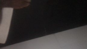 Watch as Ebony Teen Goddess  takes shower After  Fucked By BBC soapy  Shower